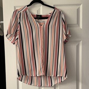 W5 Women's Multicolor Striped Blouse